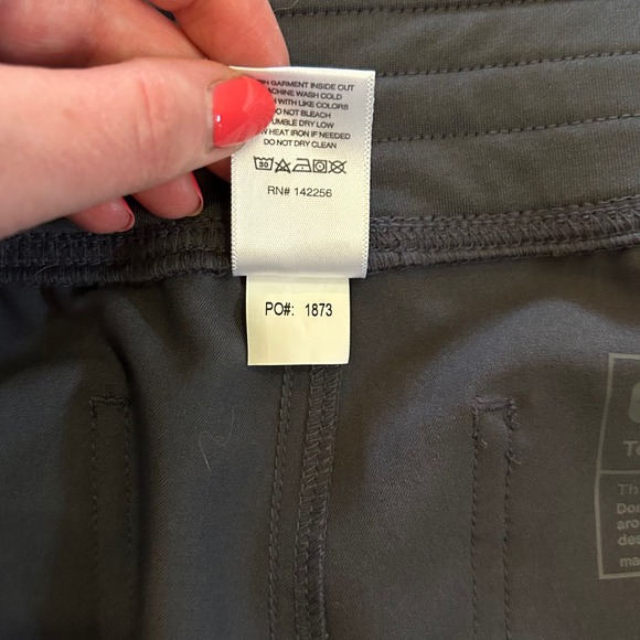 Figs High Waisted Livingston Basic Scrub Pants Women's Size XXL Charcoal PO 1873 - Picture 4 of 6